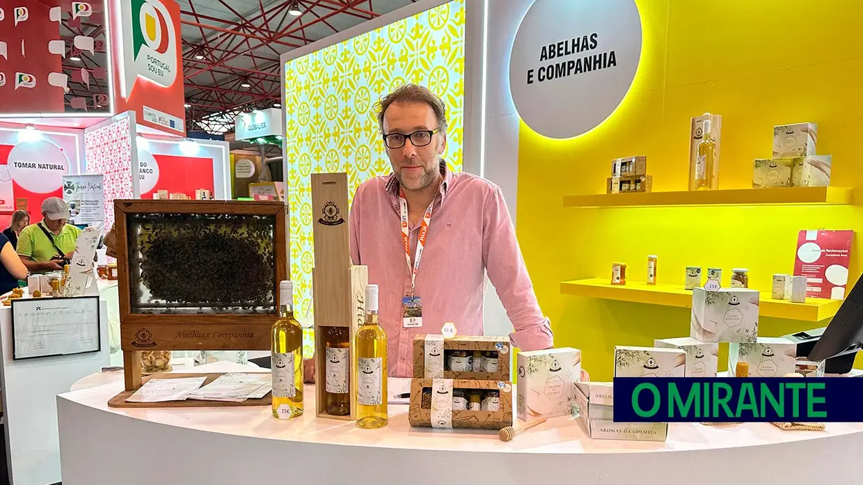 Empresários na Feira de Agricultura