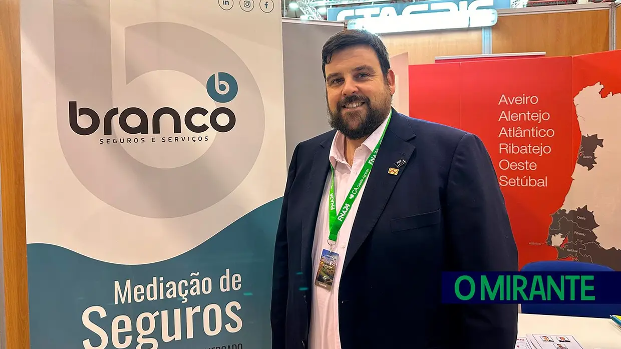 Empresários na Feira de Agricultura