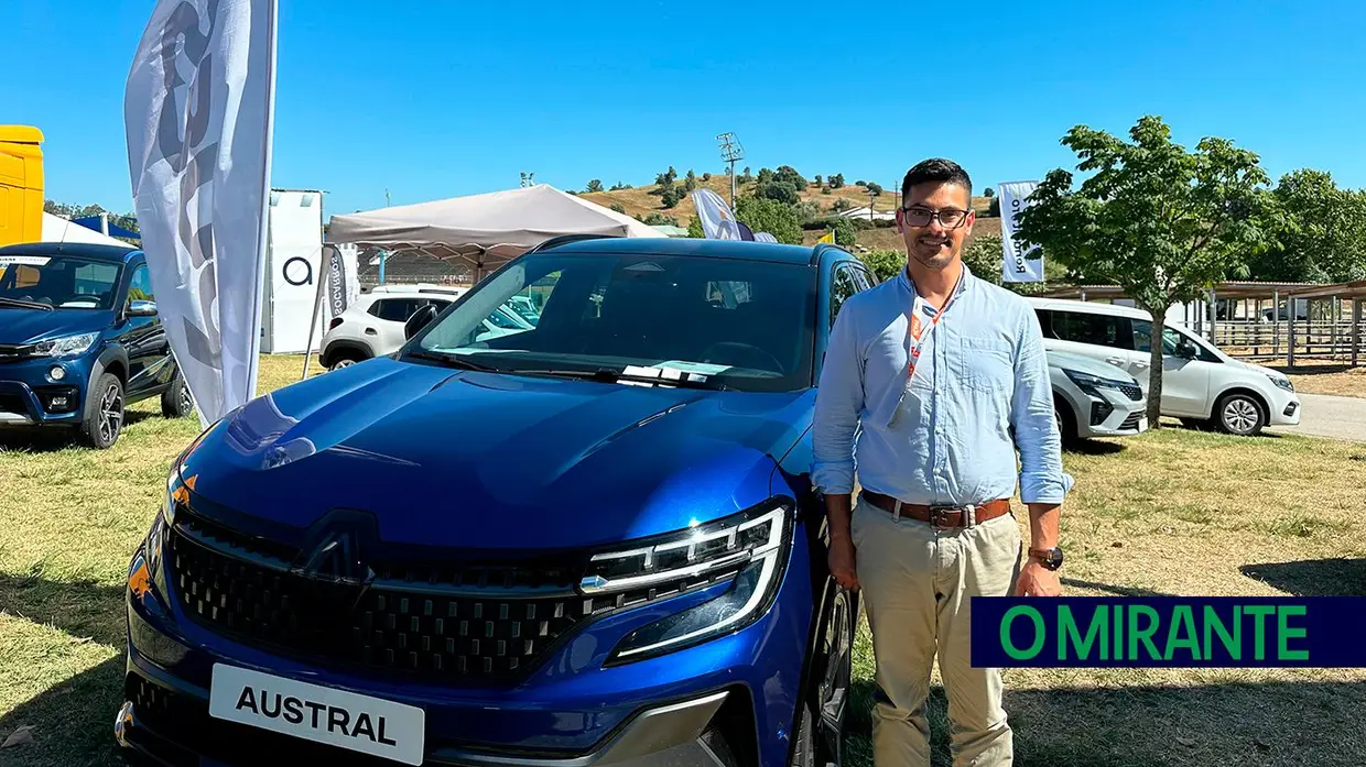 Empresários na Feira de Agricultura