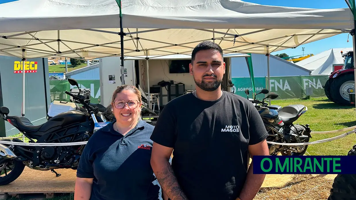 Empresários na Feira de Agricultura