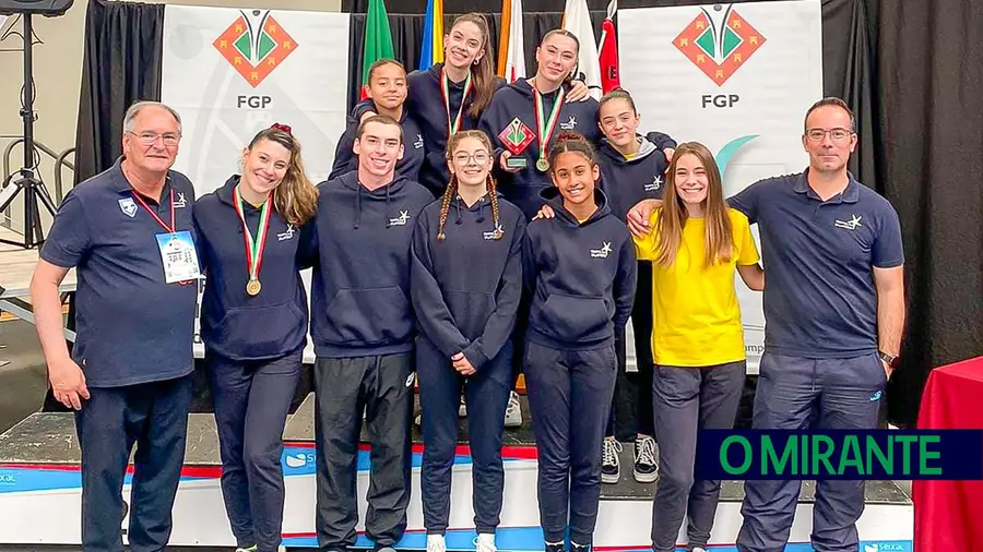 Ginastas de Salvaterra de Magos arrecadam título de bicampeãs nacionais