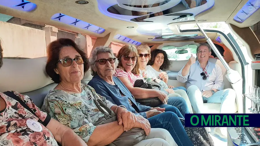 Uma viagem de limousine na Chamusca