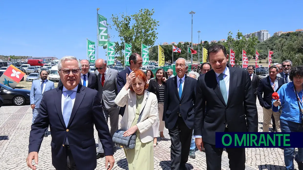 Presidente da República regressou à Feira Nacional de Agricultura com o primeiro-ministro