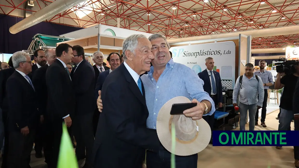 Presidente da República regressou à Feira Nacional de Agricultura com o primeiro-ministro