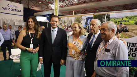 Presidente da República regressou à Feira Nacional de Agricultura com o primeiro-ministro