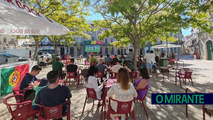 Fan Zone em Santarém para ver todos os jogos do Euro2024 Fan Zone em Santarém para ver todos os jogos do Euro2024