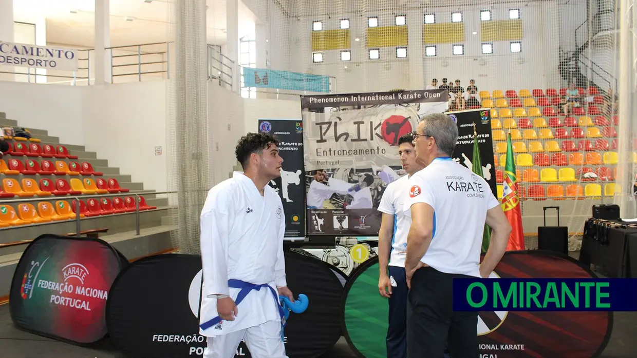 Entroncamento estreou Torneio Internacional de Karaté
