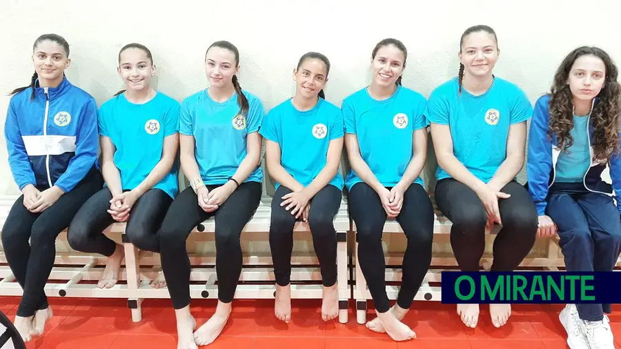 Clube de Ginástica de Fátima vice-campeã nacional de Teamgym Júnior