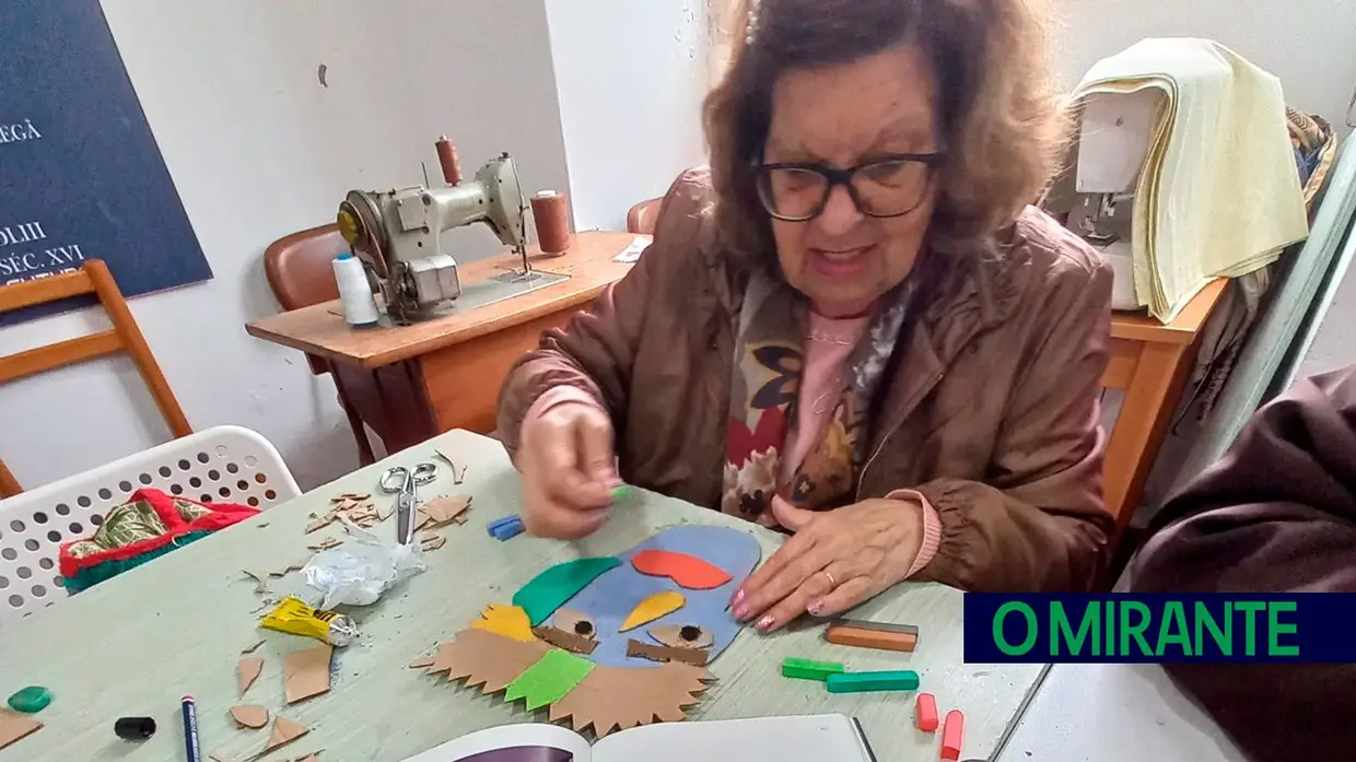 Alunos da Academia Sénior da Golegã mostram a sua arte