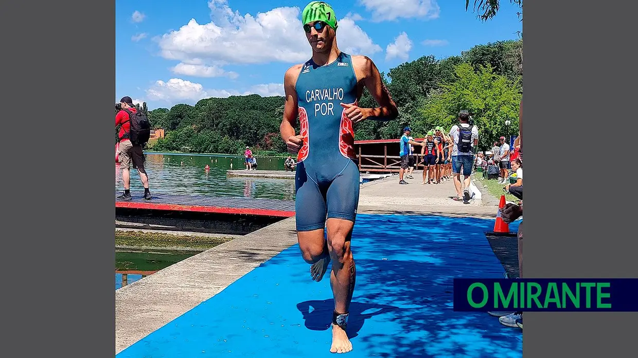 Jovens ribatejanos com bronze na Taça da Europa de Triatlo em juniores