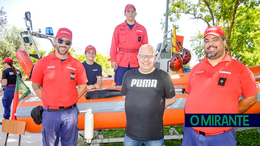 Os bombeiros de Alverca foram uma das associações que estiveram a mostrar o seu trabalho