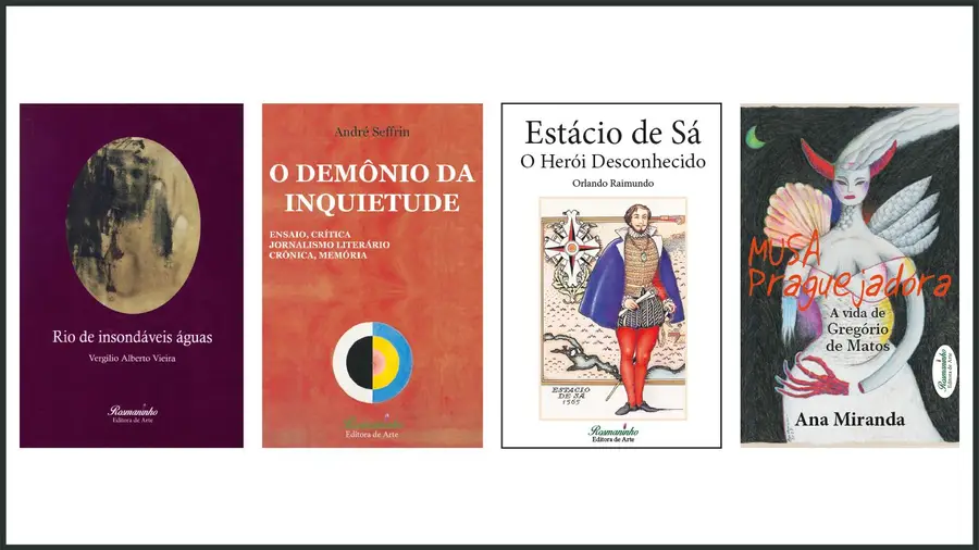 Novas edições da Rosmaninho Editora de Arte