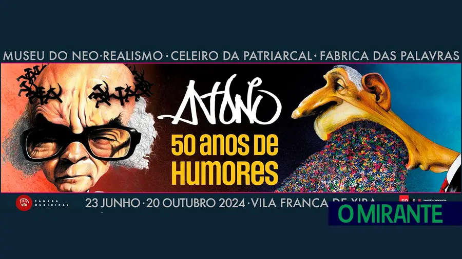 Exposição 'António 50 Anos de Humores' no Museu do Neo-Realismo