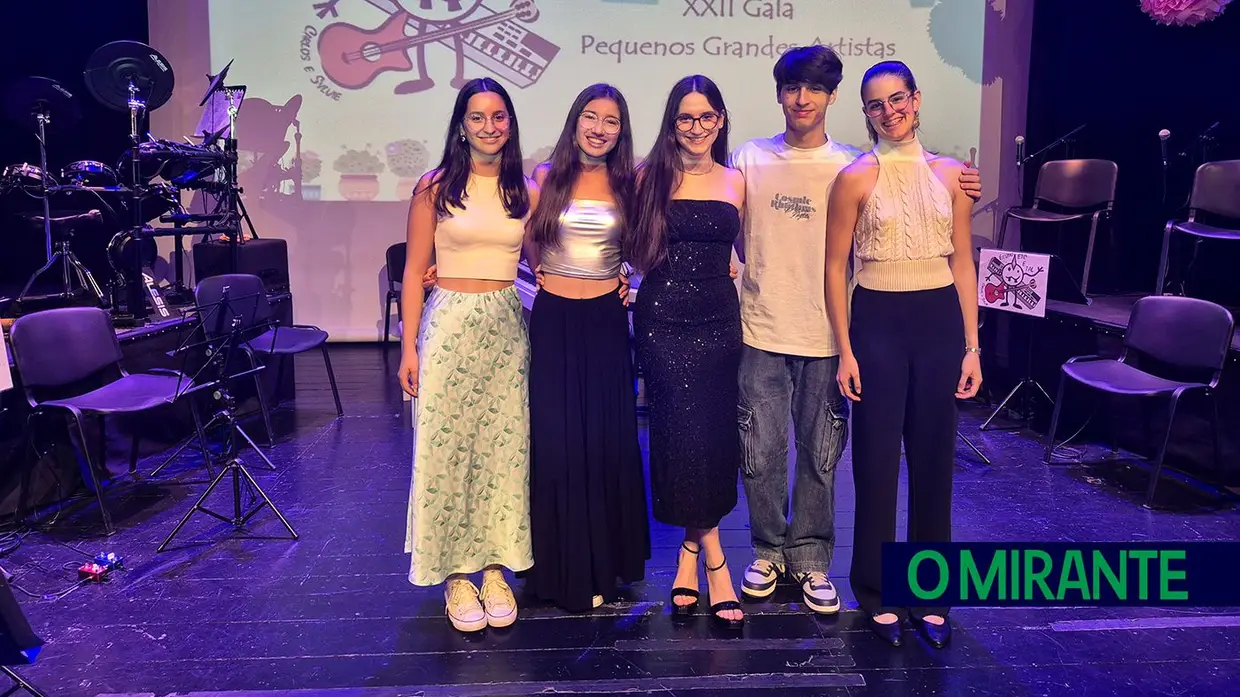 Jovens músicos actuaram na Gala dos Pequenos Grandes Artistas em Benavente