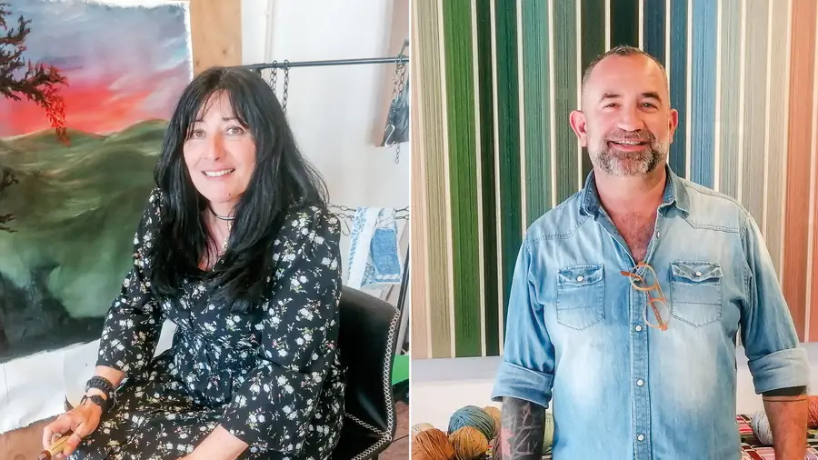 João e Cristina são dois artistas que encontraram em Tomar a inspiração para viver e trabalhar João e Cristina são dois artistas que encontraram em Tomar a inspiração para viver e trabalhar