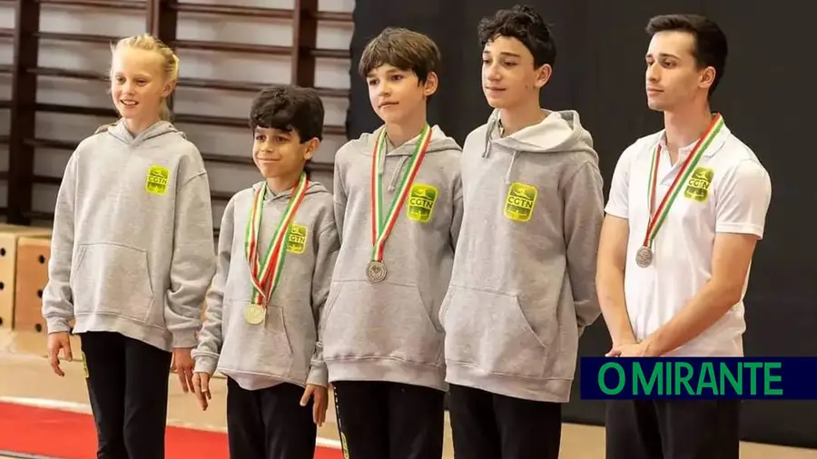 Clube de Ginástica de Torres Novas conquista mais dois títulos nacionais Clube de Ginástica de Torres Novas conquista mais dois títulos nacionais