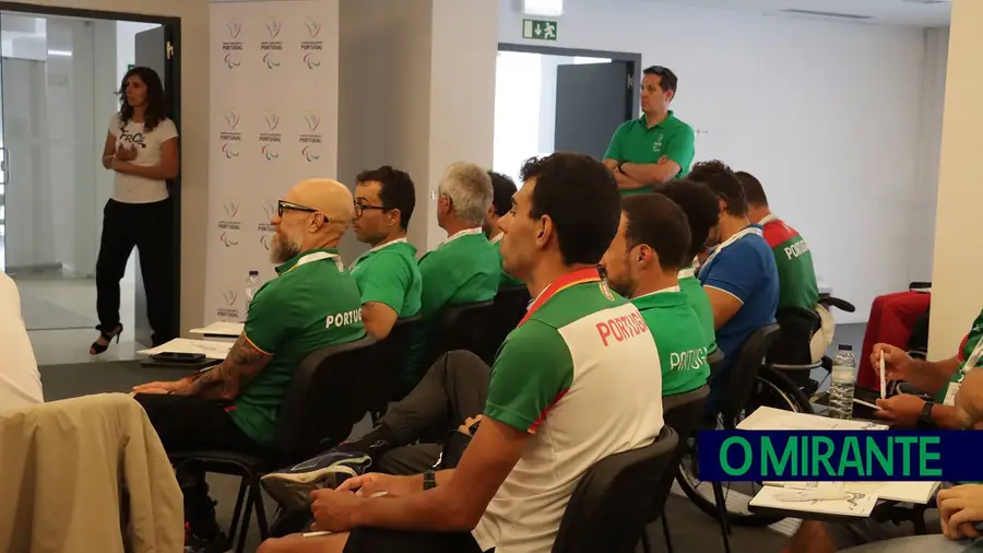 Fátima recebeu estágio paralímpico para Jogos de Paris Fátima recebeu estágio paralímpico para Jogos de Paris