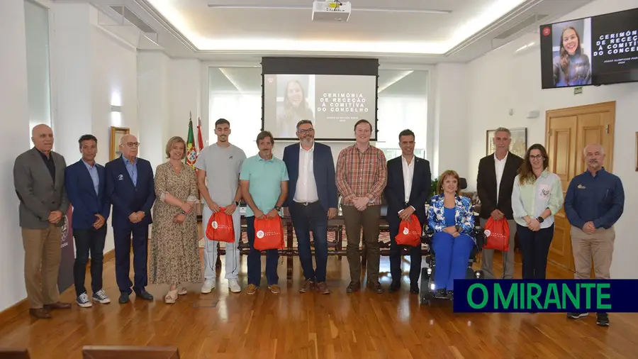 Comitiva olímpica de Vila Franca de Xira ruma a Paris a sonhar com medalhas Comitiva olímpica de Vila Franca de Xira ruma a Paris a sonhar com medalhas