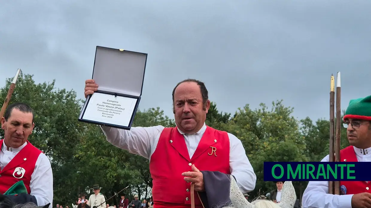 Homenagem ao campino foi momento emotivo na Festa da Amizade em Benavente
