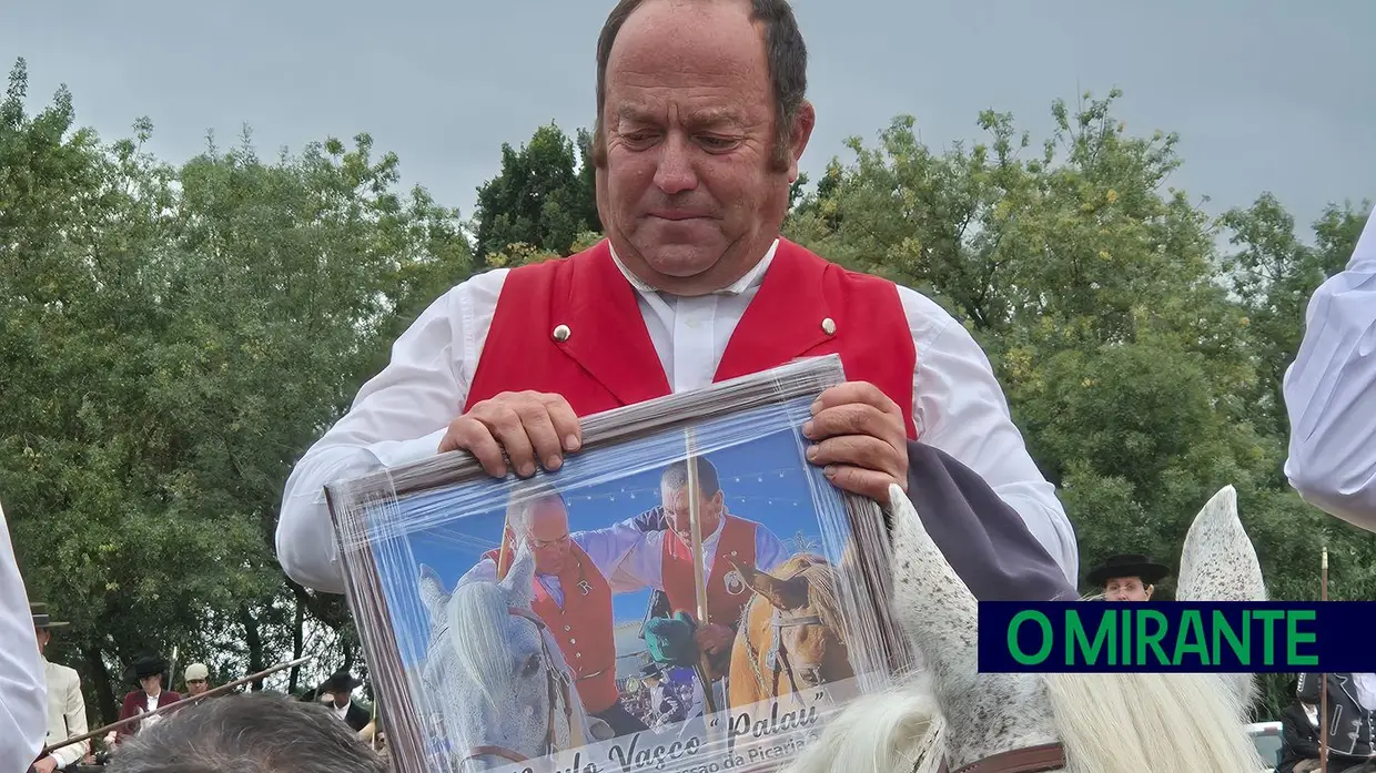 Homenagem ao campino foi momento emotivo na Festa da Amizade em Benavente