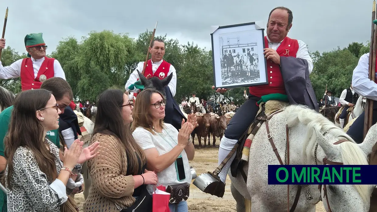 Homenagem ao campino foi momento emotivo na Festa da Amizade em Benavente