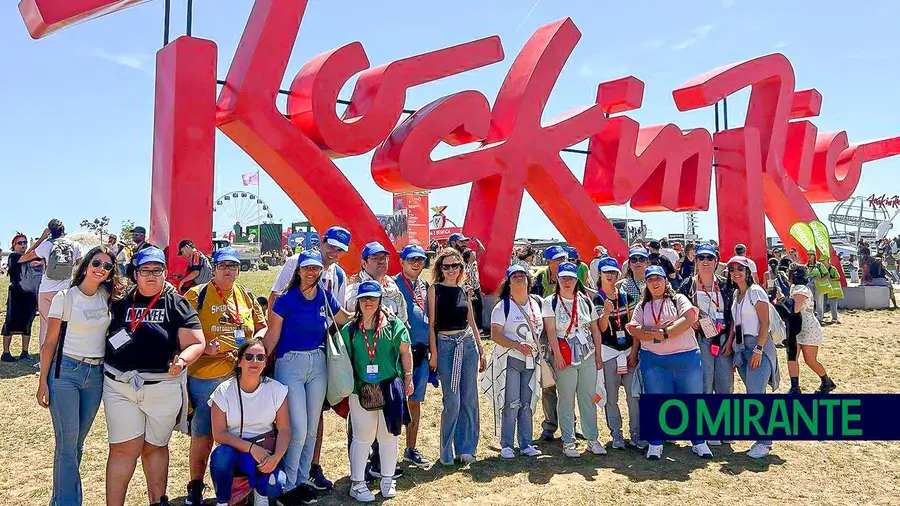 Utentes e colaboradores da Unicrisano foram ao Rock In Rio