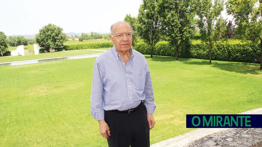José Santos trabalha há 71 anos na Alorna e evitou as ocupações José Santos trabalha há 71 anos na Alorna e evitou as ocupações