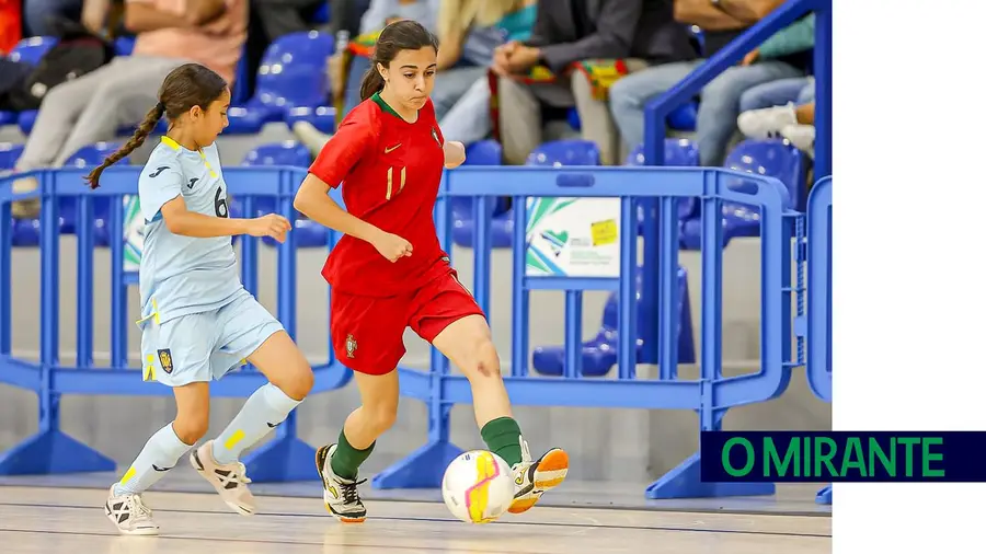 Maria Ferreira voltou a representar selecção sub-15 de futsal