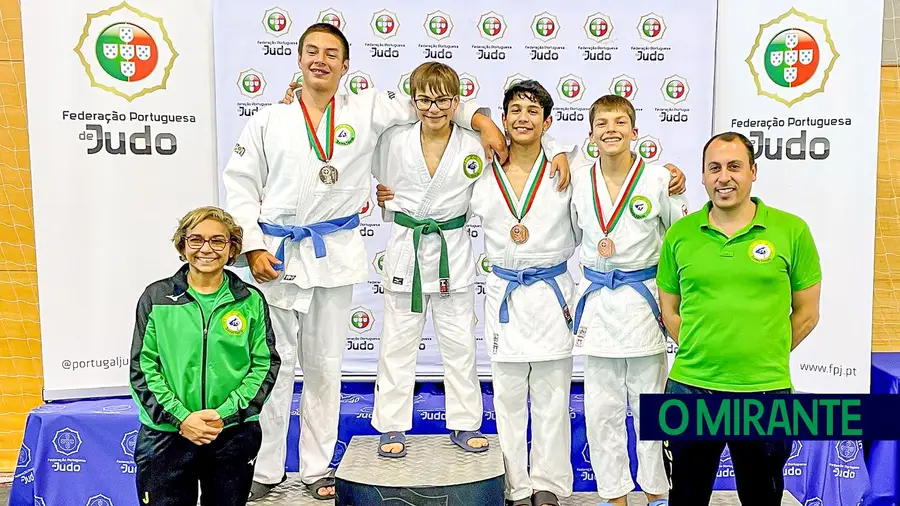 Judocas de Torres Novas com três medalhas no Nacional de Juvenis