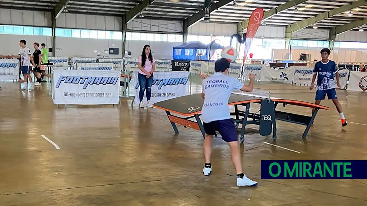 Ribatejanos em destaque no Nacional de Teqball Jovem