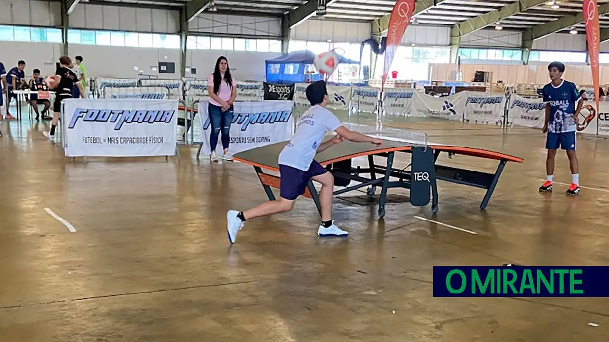 Ribatejanos em destaque no Nacional de Teqball Jovem