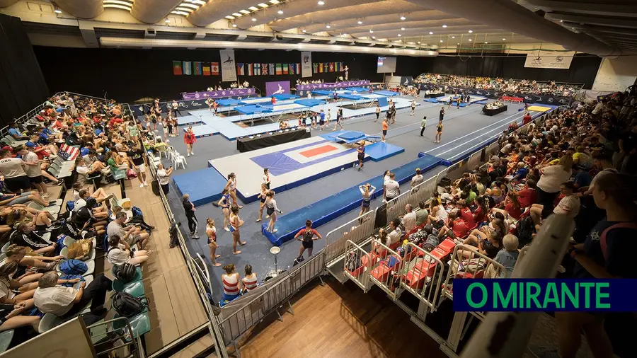 Santarém recebe a maior competição nacional de trampolins Santarém recebe a maior competição nacional de trampolins