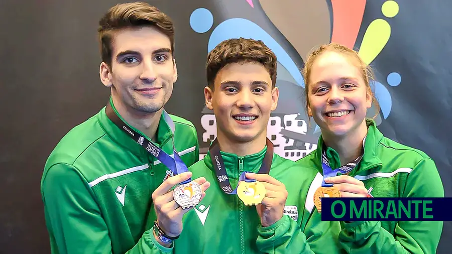 Francisco José conquista ouro na Taça de Mundo de Trampolins