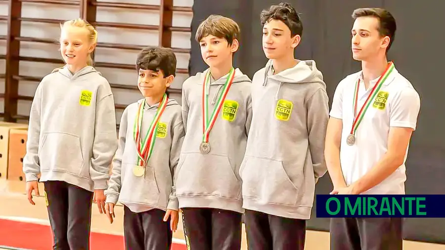 Clube de Ginástica de Torres Novas conquista mais dois títulos nacionais