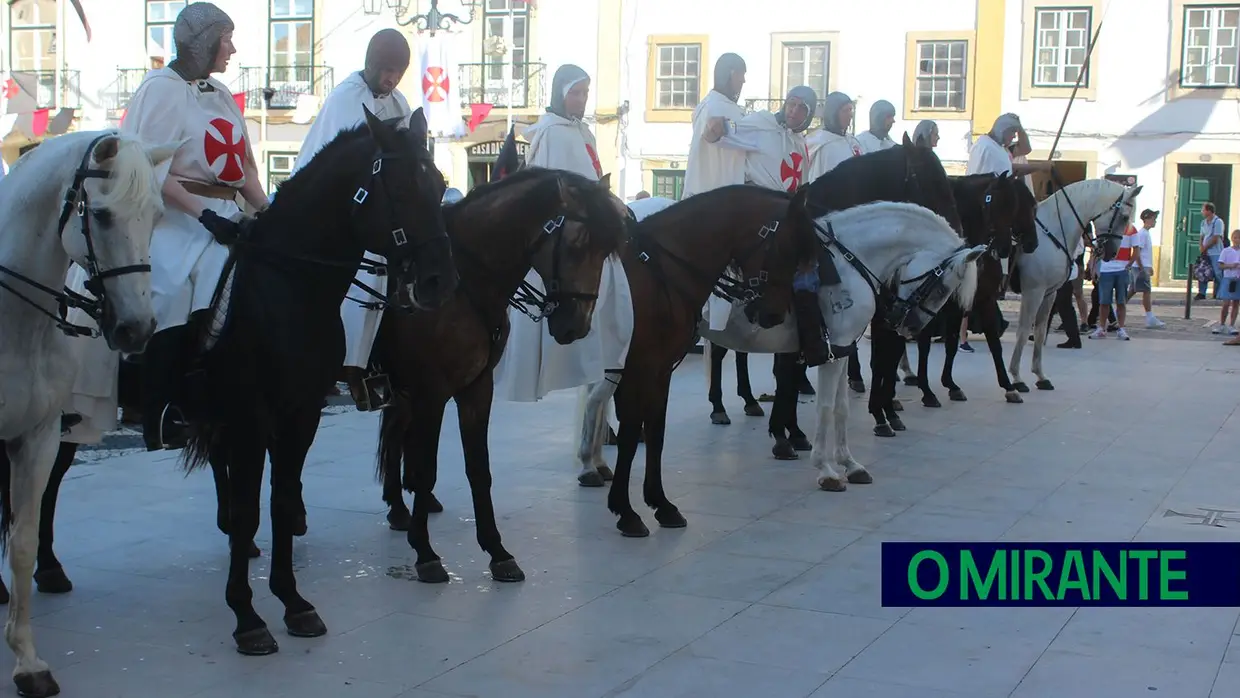 Já arrancou a Festa Templária em Tomar