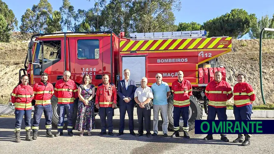 Bombeiros de Mação com nova viatura de combate a incêndios