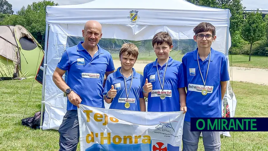 Tejo d´Honra é campeã nacional de juvenis em tiro com arco