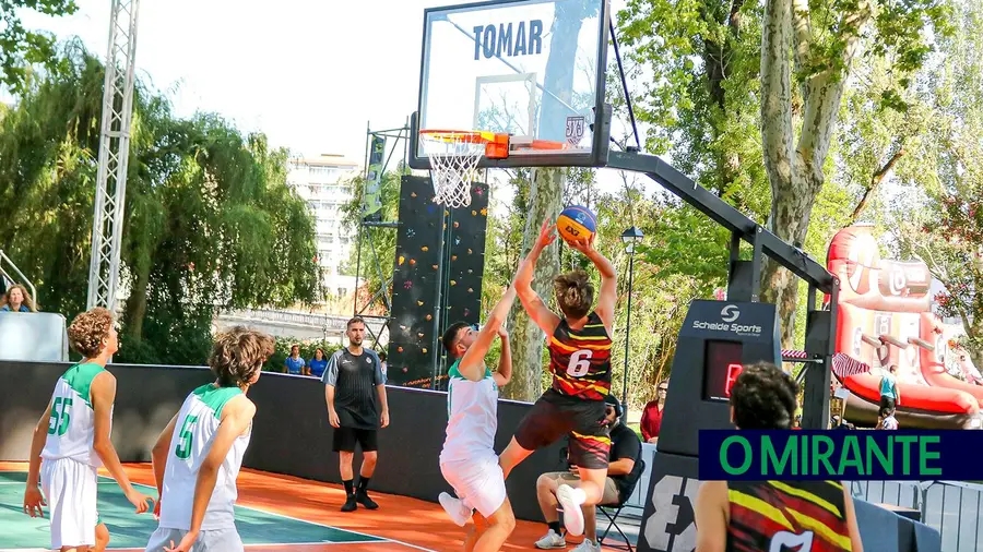 180 atletas nas finais de basquetebol 3x3 em Tomar 180 atletas nas finais de basquetebol 3x3 em Tomar