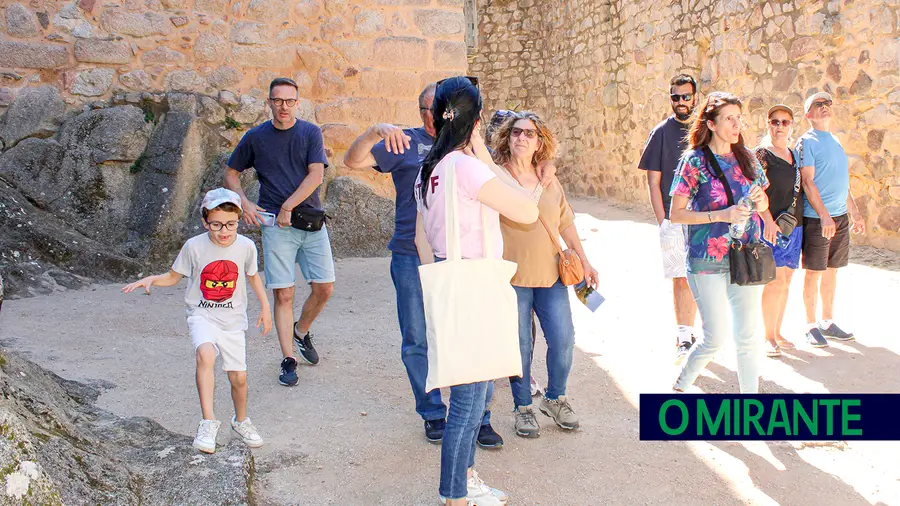 O Castelo de Almourol tem recebido dezenas de pessoas O Castelo de Almourol tem recebido dezenas de pessoas