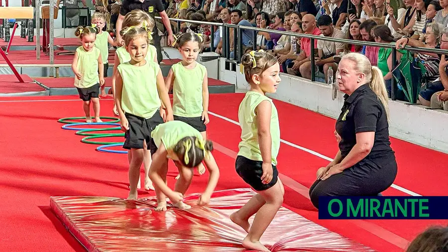 O Clube de Ginástica de Torres Novas realizou o seu sarau anual