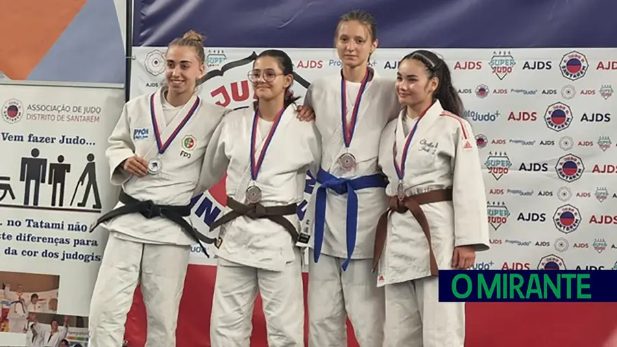 Casa do Benfica Santarém com pódio no judo em Tomar