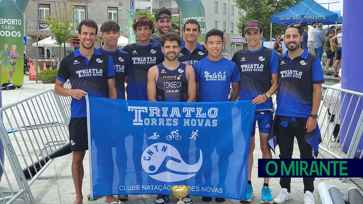 Clube de Natação de Torres Novas lidera Taça de Portugal de Triatlo