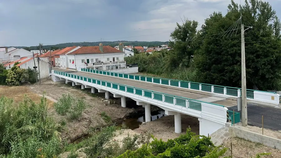 Concluída reabilitação da ponte sobre Rio Torto em Abrantes