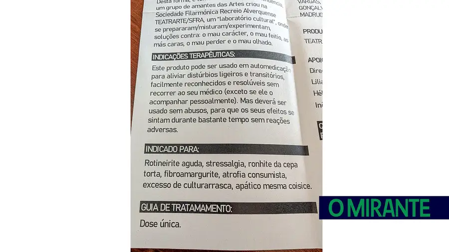 Em caso de dúvida consulte o seu médico...