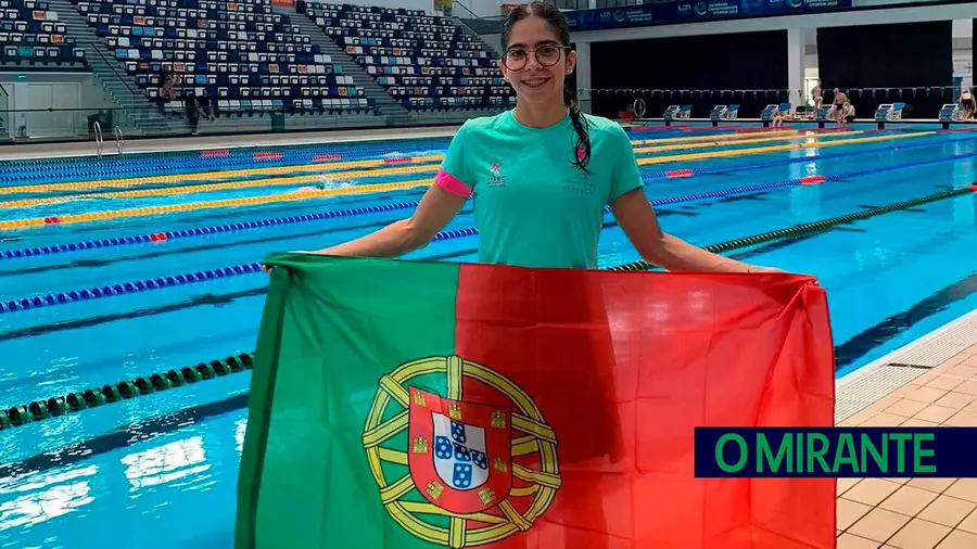 Rafaela Mendes com cinco medalhas em competição europeia do Desporto Escolar