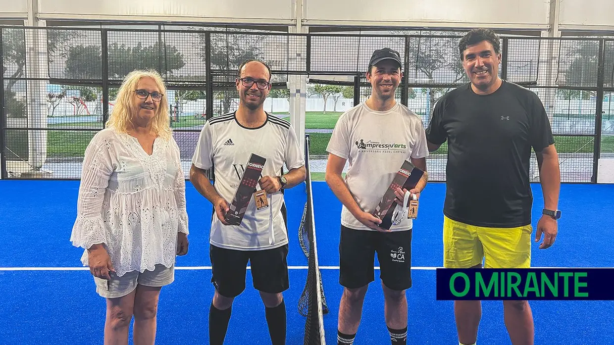 Cartaxo recebeu Torneio de Padel Gravymedal