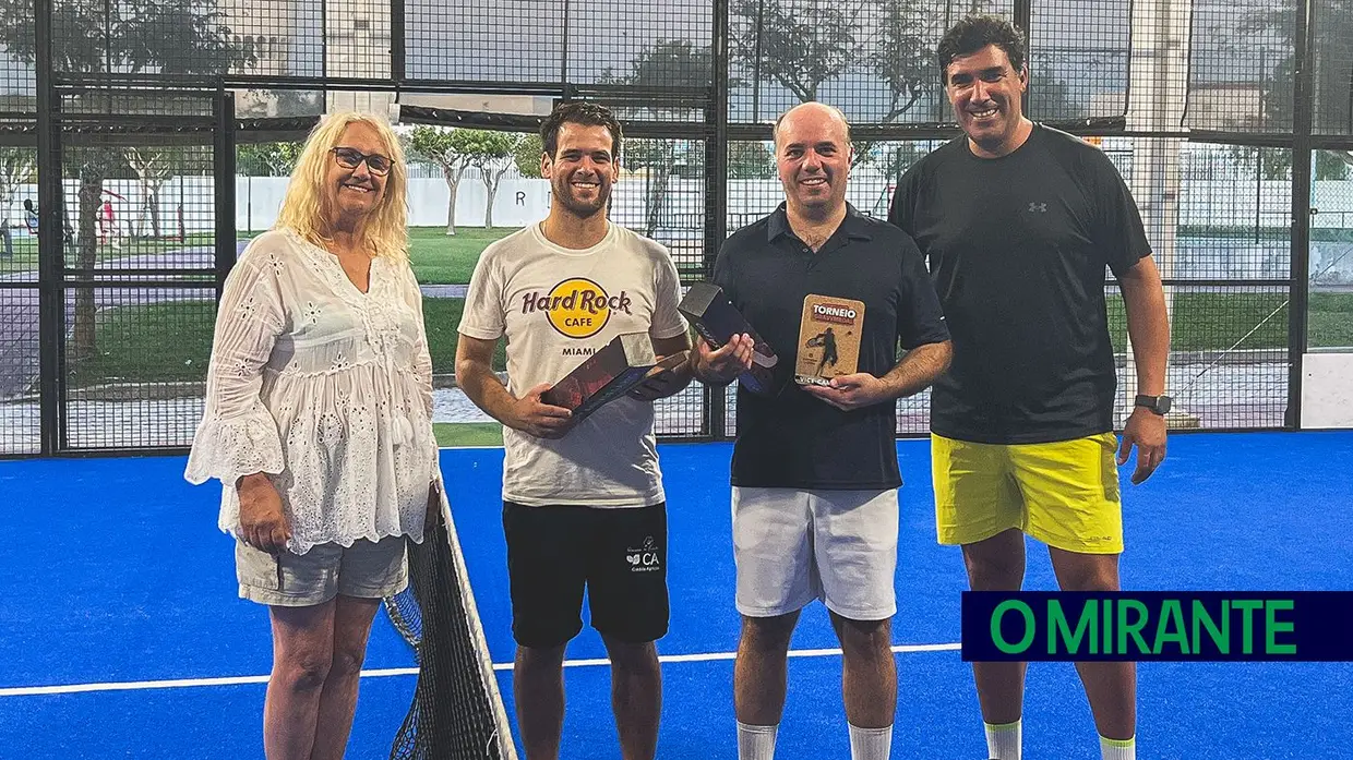 Cartaxo recebeu Torneio de Padel Gravymedal