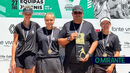 Tenistas de Alverca são campeãs nacionais de ténis
