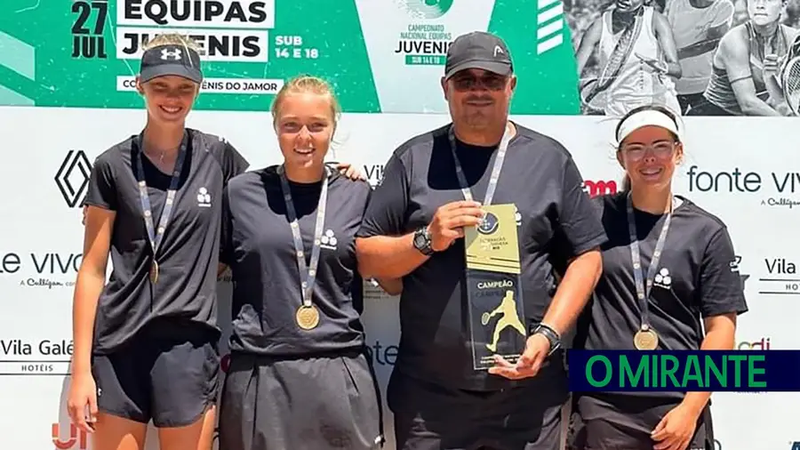 Tenistas de Alverca são campeãs nacionais de ténis Tenistas de Alverca são campeãs nacionais de ténis