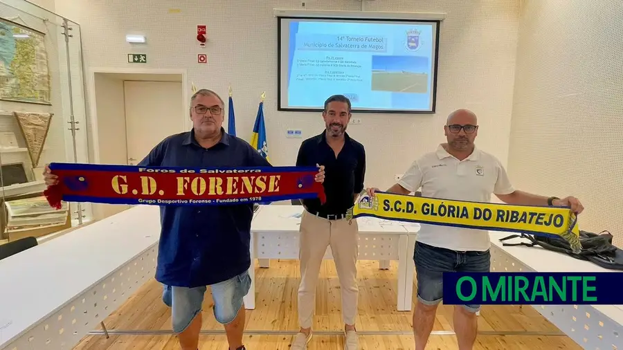 Clubes do concelho de Salvaterra de Magos em torneio quadrangular de futebol Clubes do concelho de Salvaterra de Magos em torneio quadrangular de futebol
